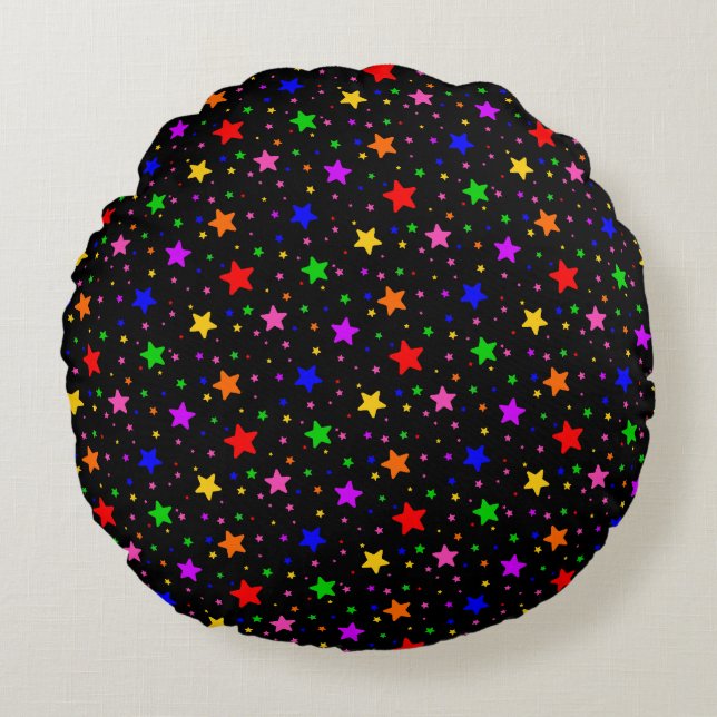 Constellations Round Pillow (Front)