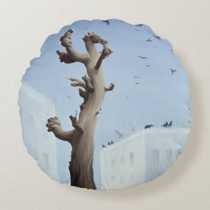 Consternation 2004 round pillow