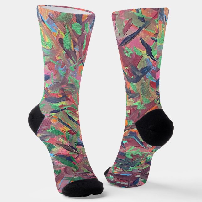 Consternation Socks (Angled)