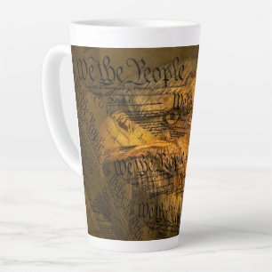 Constitution American Bald Eagle Latte Mug