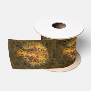 Constitution American Bald Eagle Satin Ribbon