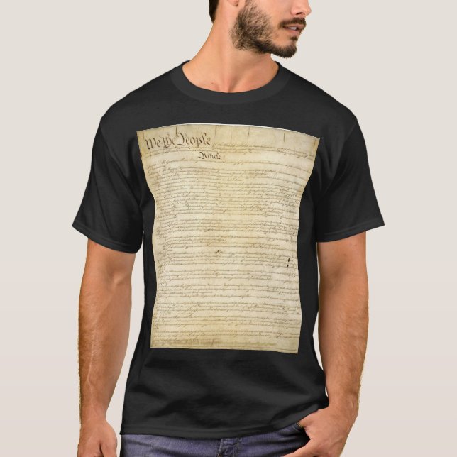 Constitution Declaration of Independence T-Shirt (Front)