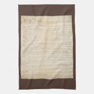 Constitution of the United States, We The People Kitchen Towel
