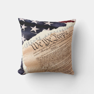 Constitution Throw Pillow