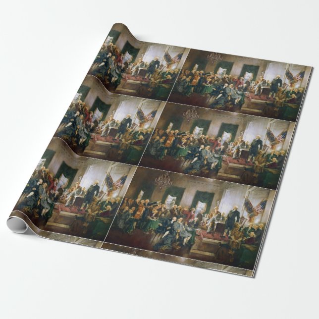 CONSTITUTION WRAPPING PAPER (Unrolled)