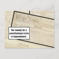 Constitutional Crisis Impeach Trump Constitution