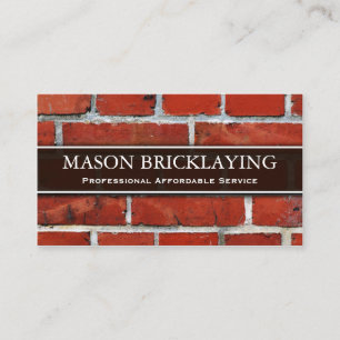 Constructeur professionnel / Carte de visite de br
