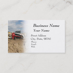 Construction and Contractor Business Card