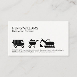 Construction Appointment Card