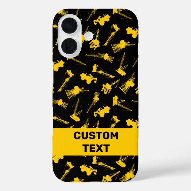 Construction Background Case-Mate iPhone Case (Back)