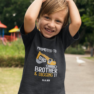 Construction Big Brother Digging It v2 Kid Toddler T-shirt