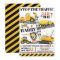 Construction Birthday Invitation