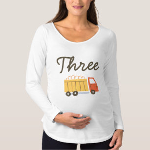 Construction Birthday Party Dump Truck Toddler T-s Maternity T-Shirt