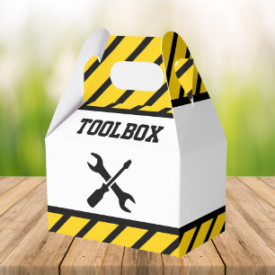 Construction Birthday Party Favor Box