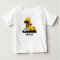 Construction Birthday Shirt, Dump Truck Age 1