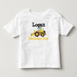 Construction Birthday Toddler T-shirt