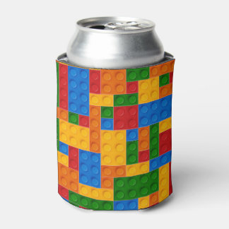 Construction Brick Toy Can Cooler