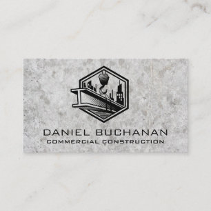 Construction Build   Property Development Business Card