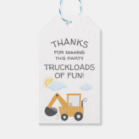 Construction Builder Little Digger Thank You