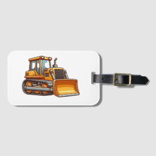 Construction/bulldozer Luggage Tag