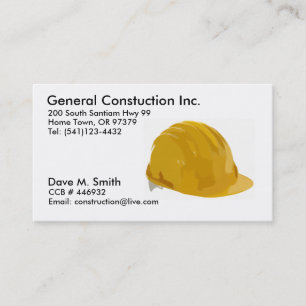 Construction Business Card