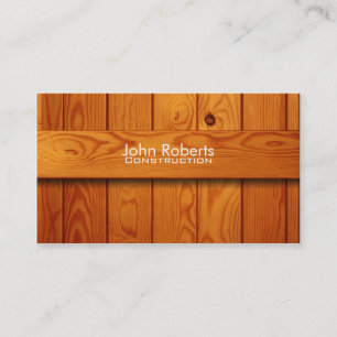 Construction business card