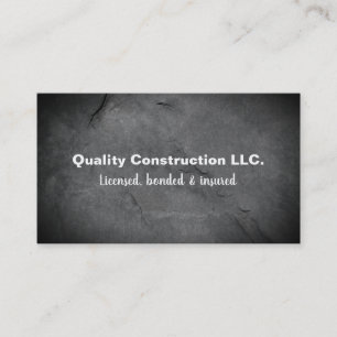 Construction Business Card