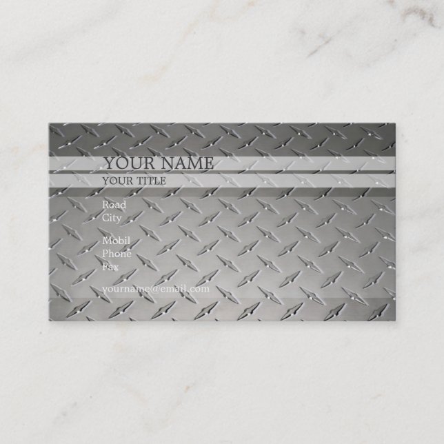 Construction Business Card (Front)
