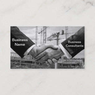Construction business card