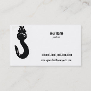 construction business card template