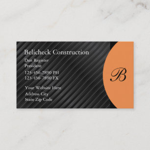 Construction Business Cards