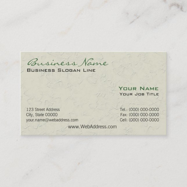 Construction Business Cards (Front)