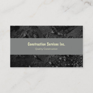 Construction Business Cards With Style