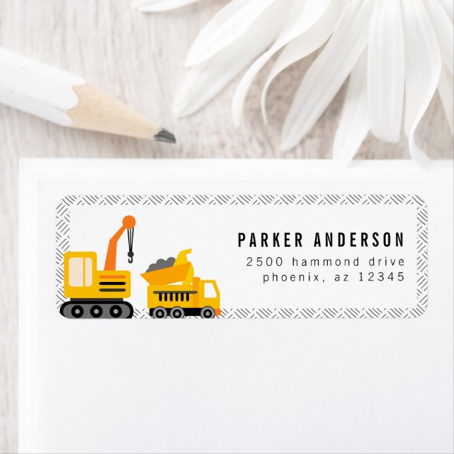 Construction Camions Adresse Thème (En situation)