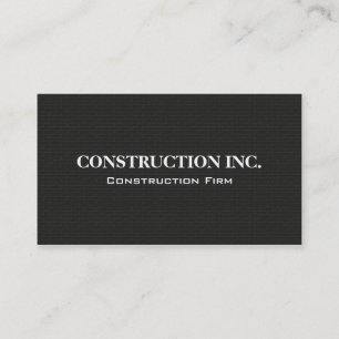 Construction - Cartes de visite