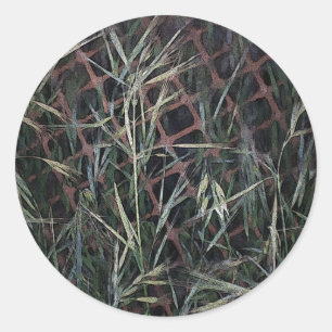 Construction Classic Round Sticker