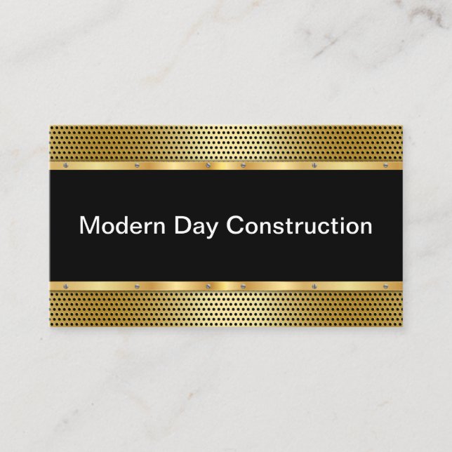 Construction classique Nouveau modèle de carte de  (Devant)