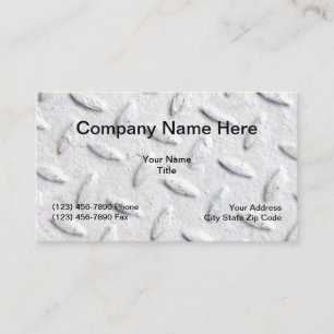 Construction Commercial Industrial Business Card
