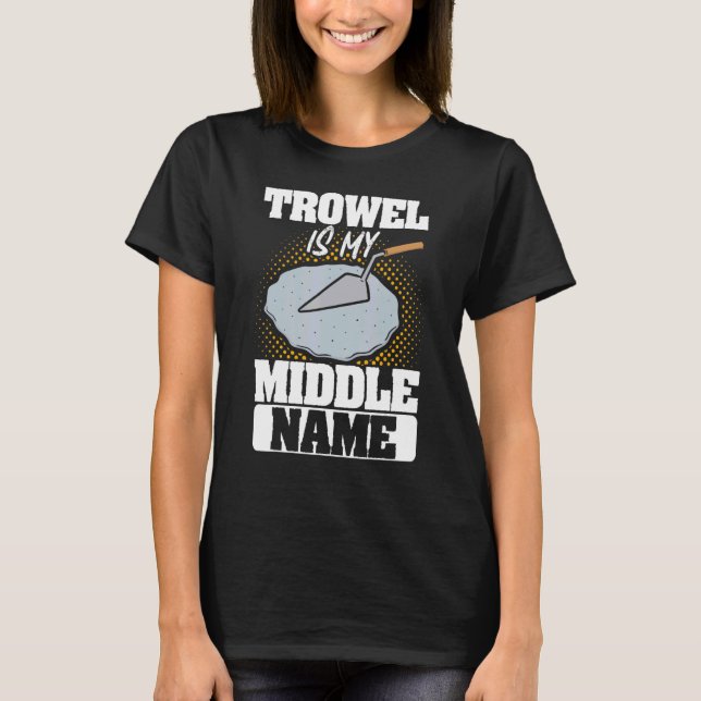 Construction Concrete Finisher 11 T-Shirt (Front)