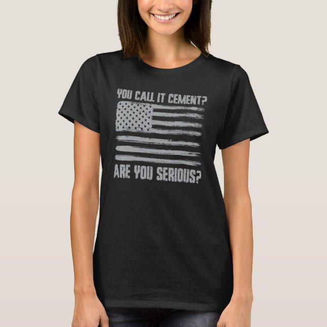 Construction Concrete Finisher 3 T-Shirt (Front)