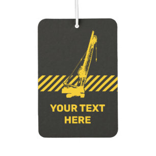 Construction Crane Air Freshener