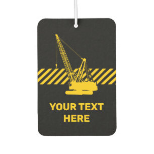 Construction Crane Air Freshener