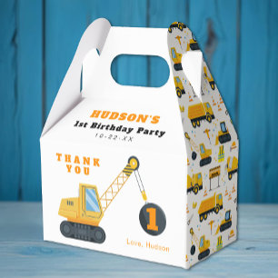 Construction Crane Favour Boxes – Wrecking Ball