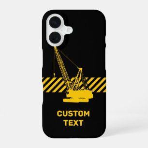Construction Crane iPhone 16 Case