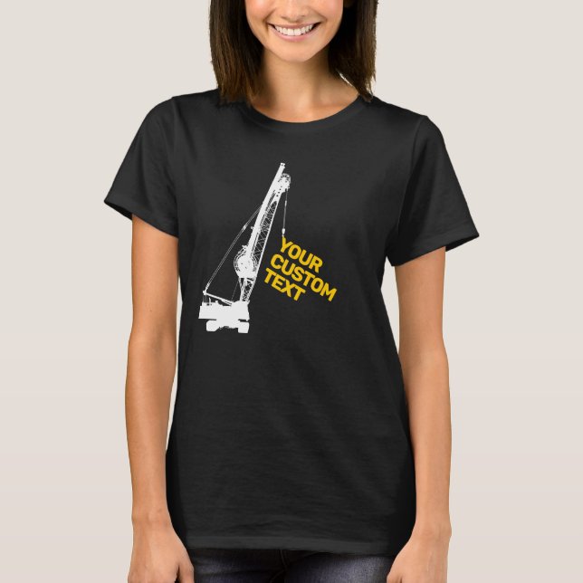 Construction Crane T-Shirt (Front)