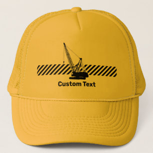 Construction Crane Trucker Hat