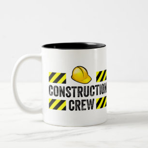Construction Crew Two-Tone Coffee Mug