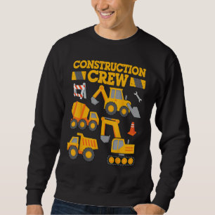 Construction Crew Worker Excavator Shirt Toddler B