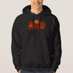 Construction Dad Builder Mason Concrete Bricklayer Hoodie