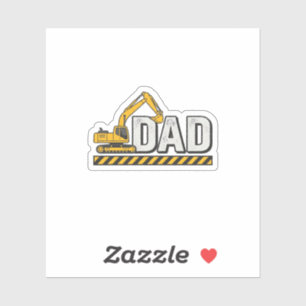 Construction Dad Excavator Vintage Shirt Design_1